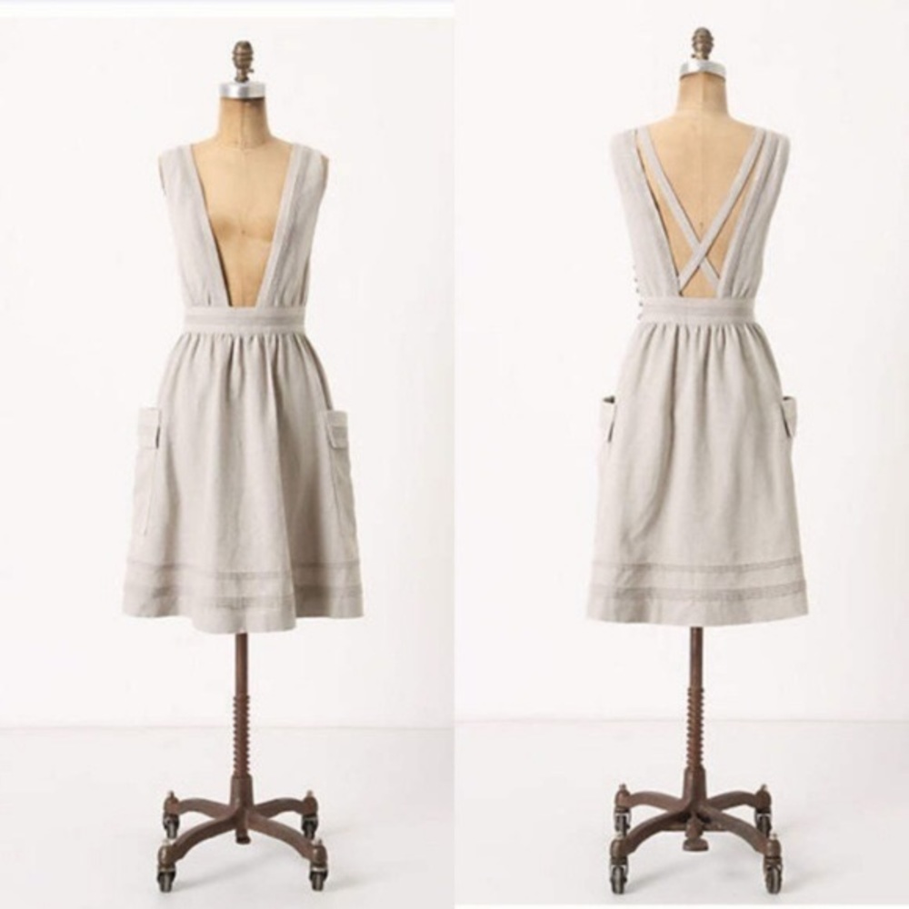 Meadow Rue linen pinafore 12